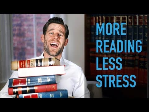 Keep Up With Your Case Reading and Prepare for Cold Calls in Law School (Flipped Case Method) thumbnail