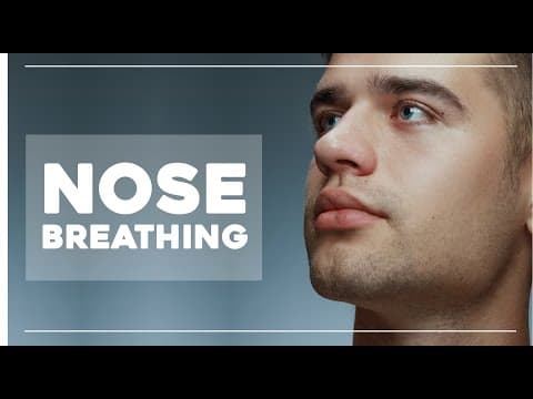 Why NOSE breathing is so important. By breath-work Specialist and Wim Hoff instructor Jesse Coomer. thumbnail