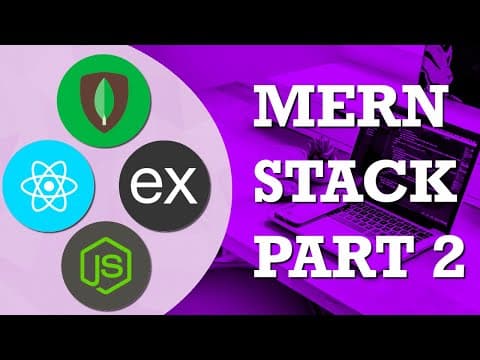 How to Create a Shopping Cart Using MERN Stack Part 2 thumbnail