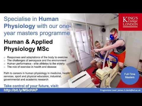 Human & Applied Physiology MSc @ King's College London thumbnail