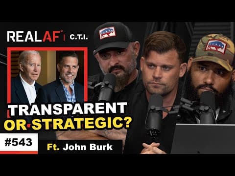 Did The Biden Admin Deliberately Release The Story About Cocaine Found In The White House? - Ep 543 thumbnail