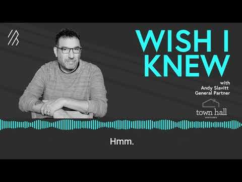 Andy Slavitt | Building lessons and gaining momentum in the AI revolution | Wish I Knew thumbnail