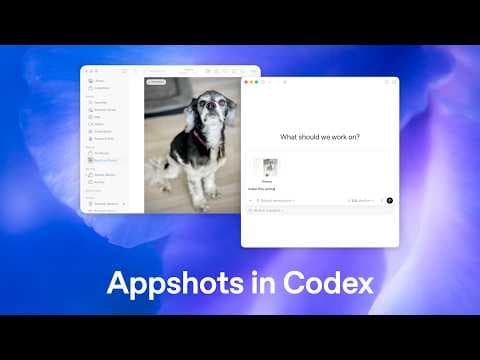 Introducing Appshots in Codex thumbnail