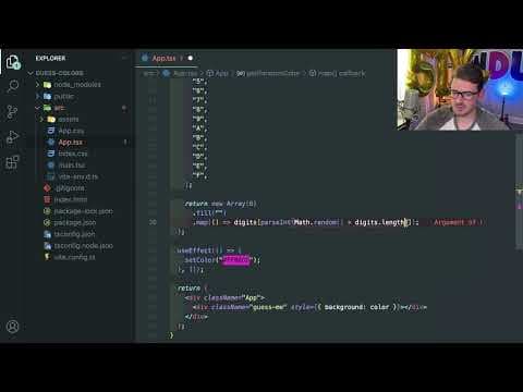 This React challenge is fair game for a junior web dev interview thumbnail