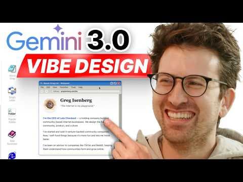 I Tested Gemini 3 as a Designer. It’s Terrifyingly Good. thumbnail
