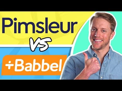 Which Language App Should You Choose: Pimsleur or Babbel? thumbnail