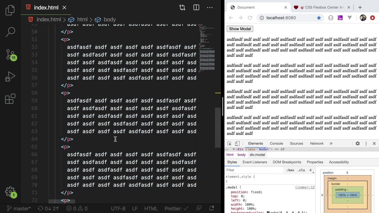 YouTube video player