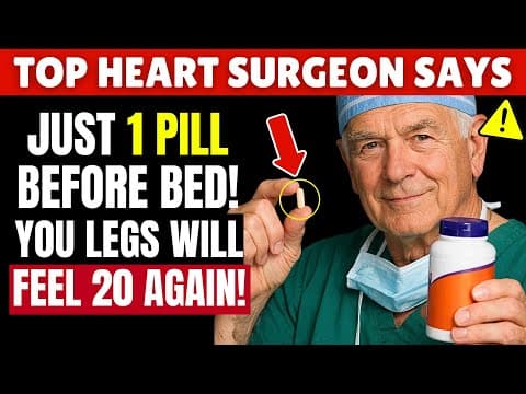 Over 70? Take THIS #1 Vitamin To Boost Blood Flow in Legs 1,000,000x | Senior Health Tips thumbnail