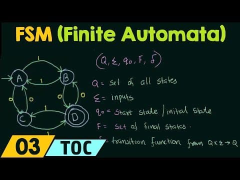 Finite State Machine (Finite Automata) thumbnail