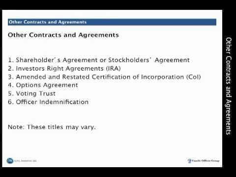 Navigating Direct Investing Contracts and Agreements | Family Offices Group thumbnail