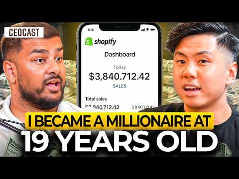 22 YEAR OLD MAKES $1,000,000 PER MONTH SELLING ONLINE - Alex Chen thumbnail