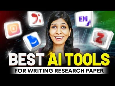 BEST AI TOOLS FOR RESEARCH PAPER WRITING 2025 🔥 | TOP AI TOOLS FOR RESEARCH WRITING thumbnail