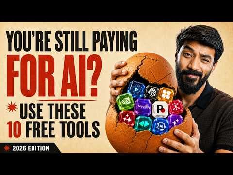 Which Free AI Tools Can Replace Paid AI Apps? thumbnail