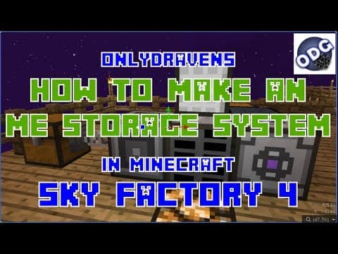 How to Set Up ME Storage in Sky Factory 4 thumbnail