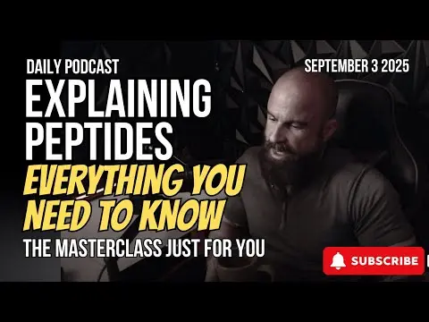 A Peptide Masterclass Just For You - Unbreakable Podcast 244 thumbnail