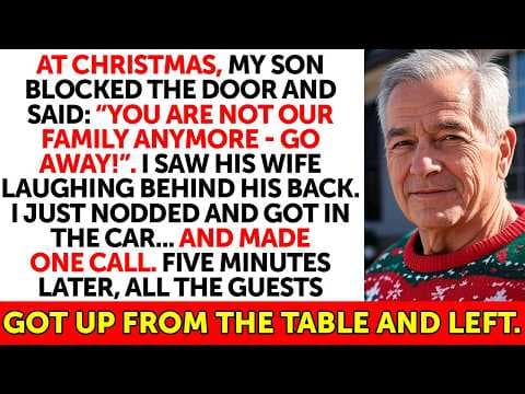 On Christmas Day, My Son Locked the Door and Said, “You Are No Longer Family...” thumbnail