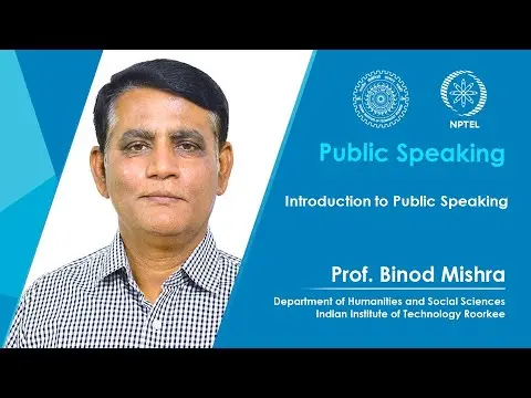 Lecture 01: Introduction to Public Speaking thumbnail