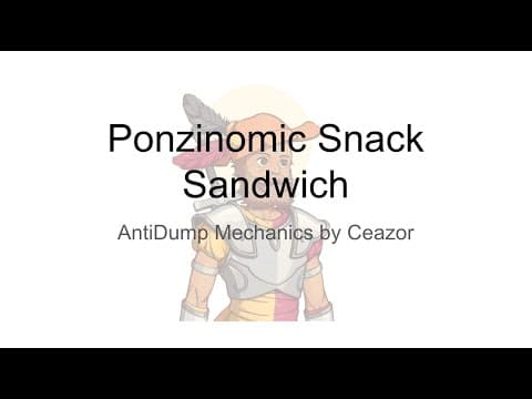 DeFi 101 - Ponzinomic AntiDump Mechanics thumbnail