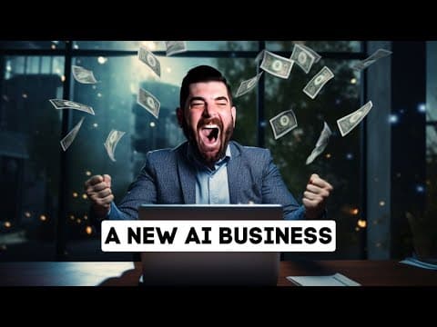 I Used AI To Build A Brand New Business thumbnail