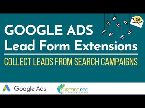 What Are Google Ads Lead Form Extensions and How to Use Them? thumbnail