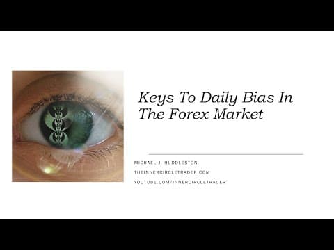 ICT Forex Lesson - Keys To Daily Bias In The Forex Market thumbnail
