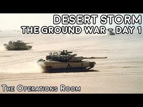 Desert Storm - The Ground War, Day 1 - Crush the Saddam Line - Animated thumbnail