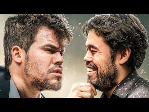 MAGNUS VS HIKARU / DUAL CAM VIEW (with correct eval bar) thumbnail