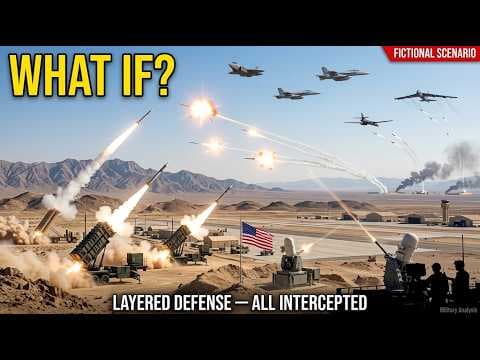 1:43 PM - Iran Fired 38 Missiles At US Air Base - 44 Minutes Later 16 Iranian Facilities Gone thumbnail