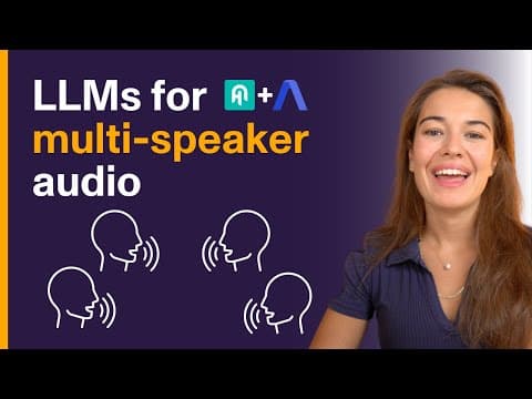 How to Build a RAG Application for Multi-Speaker Audio Data thumbnail