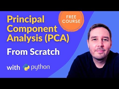 How to implement PCA (Principal Component Analysis) from scratch with Python thumbnail