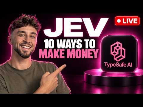 How to monetize Jev AI model with live breakdown and ideas thumbnail
