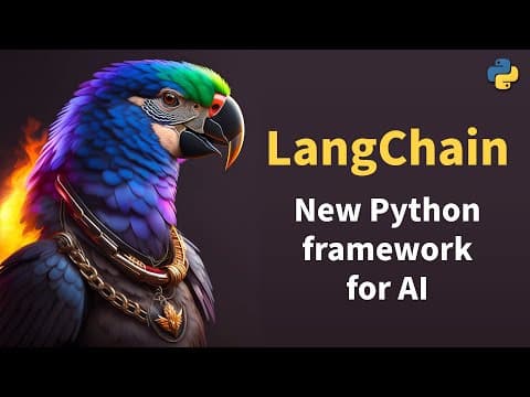 LangChain explained - The hottest new Python framework thumbnail
