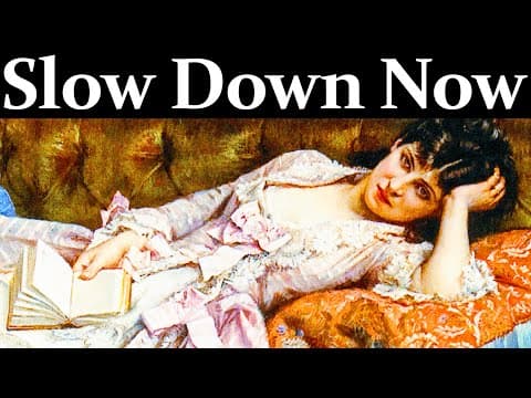 How To Live More Doing Less – The Slow Living Philosophy thumbnail