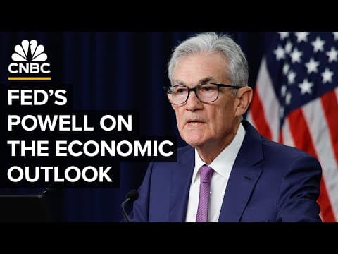 Watch Fed Chair Jerome Powell speak on his outlook for the U.S. economy — 4/16/2025 thumbnail