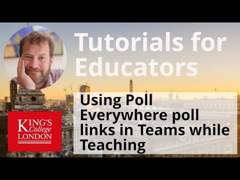 How to Use Poll Everywhere in Microsoft Teams for Lectures thumbnail