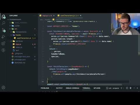 How you can use custom hooks to abstract your react code thumbnail
