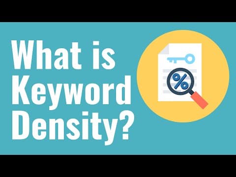What Is Keyword Density and How Much Should You Use It? thumbnail