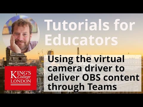 How to Stream OBS Content in Microsoft Teams thumbnail
