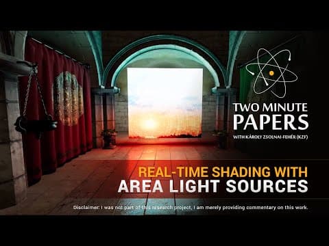 How Does Real-Time Shading with Area Light Sources Work? thumbnail