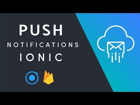 Ionic Native Push Notifications + Firebase Cloud Messaging thumbnail
