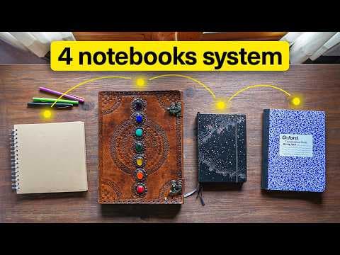 She Replaced Her Productivity Apps with 4 Notebooks - Here's What Happened thumbnail