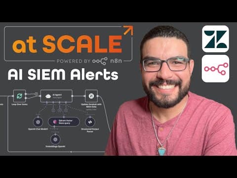 Deploying MITRE ATT&CK in Qdrant: AI-Powered SIEM Alert Enrichment with n8n & Zendesk thumbnail