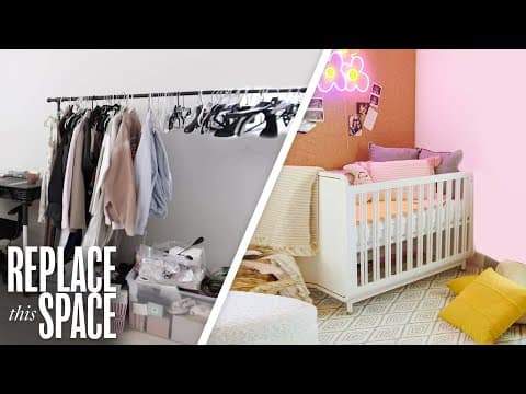 From Junk Room To Cozy Nursery: Pro Designer Transformation | Architectural Digest thumbnail