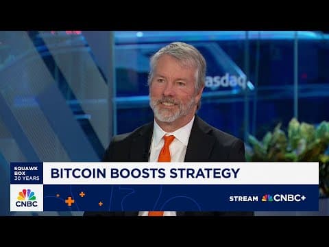 Bitcoin represents a digital transformation of capital markets, says Strategy's Michael Saylor thumbnail