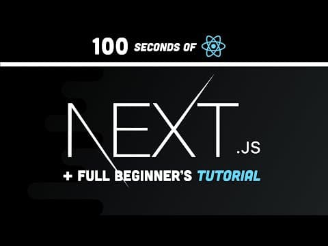 What Is Next.js and How Does It Work for React Apps? thumbnail