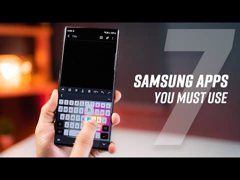 What Are the Most Useful Samsung Apps You Should Try? thumbnail