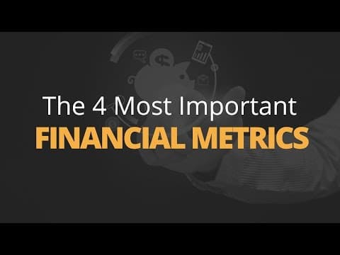 The 4 Most Important Financial Metrics thumbnail