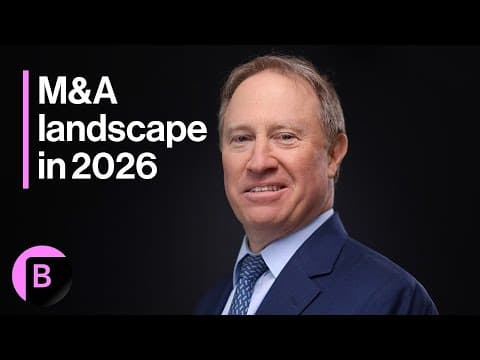 Morgan Stanley CEO 'Pretty Amped Up' About M&A Landscape thumbnail