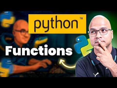 Introduction to function in Python | 15 thumbnail