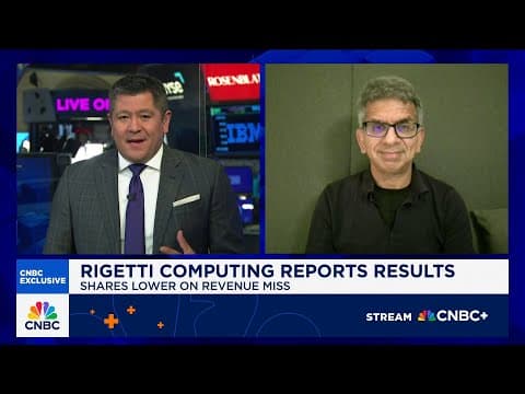 Rigetti Computing CEO: We are about 3-4 years away from demonstrating quantum advantage thumbnail